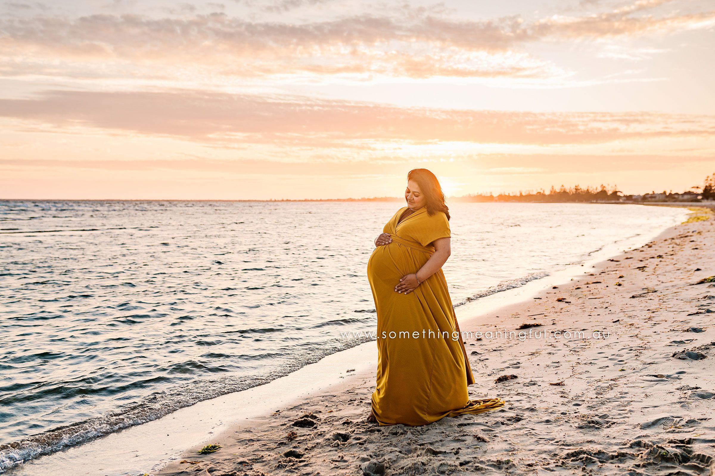 Scenic outdoor location in Melbourne's West, chosen for its natural beauty, providing a picturesque backdrop for maternity photography sessions with Something Meaningful